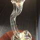 Daum living room lamp base in crystal cornucopia model 50-60'