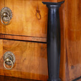 Commode en noyer Biedermeier Tchéquie années 1820