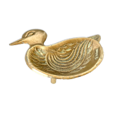 Brass ashtray duck