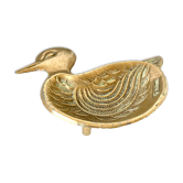 Cendrier laiton canard
