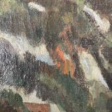 Old landscape painting 1919