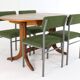 Set van 4 vintage stoelen 'Traunraut'