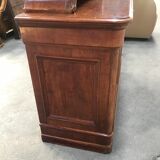 Buffet deux corps anglais en acajou
