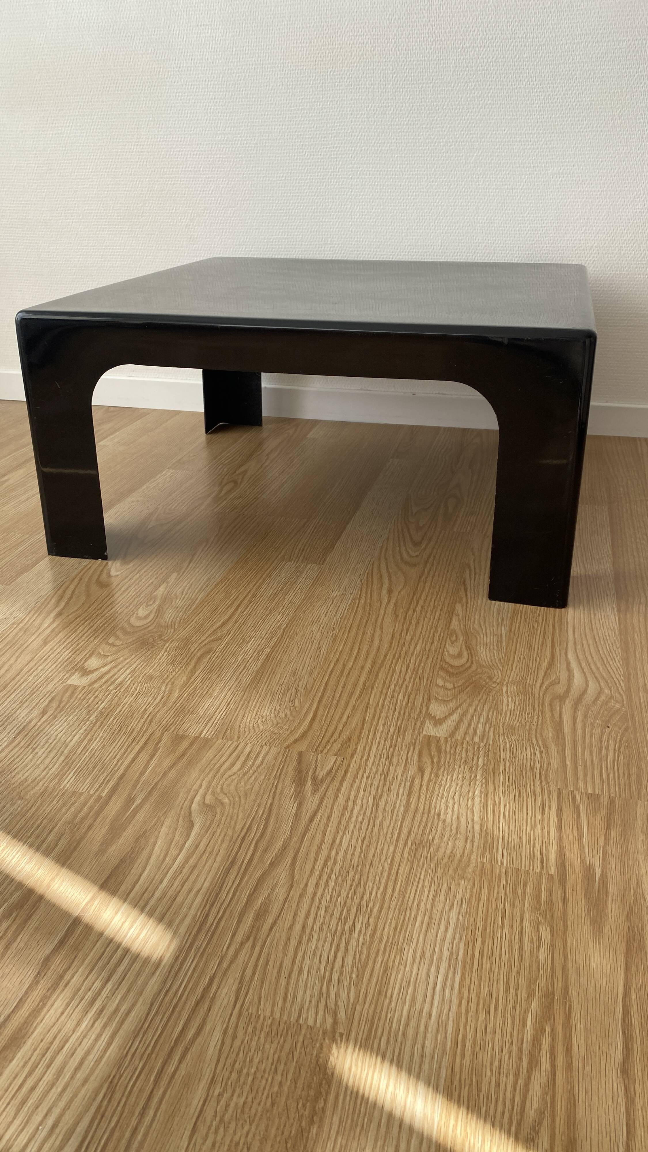 70s fiberglass coffee table