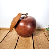 Olive wood apple box