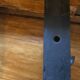 Wrought iron wall light, fabric cable