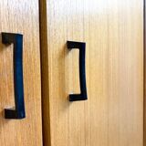 Retro corner TV cabinet