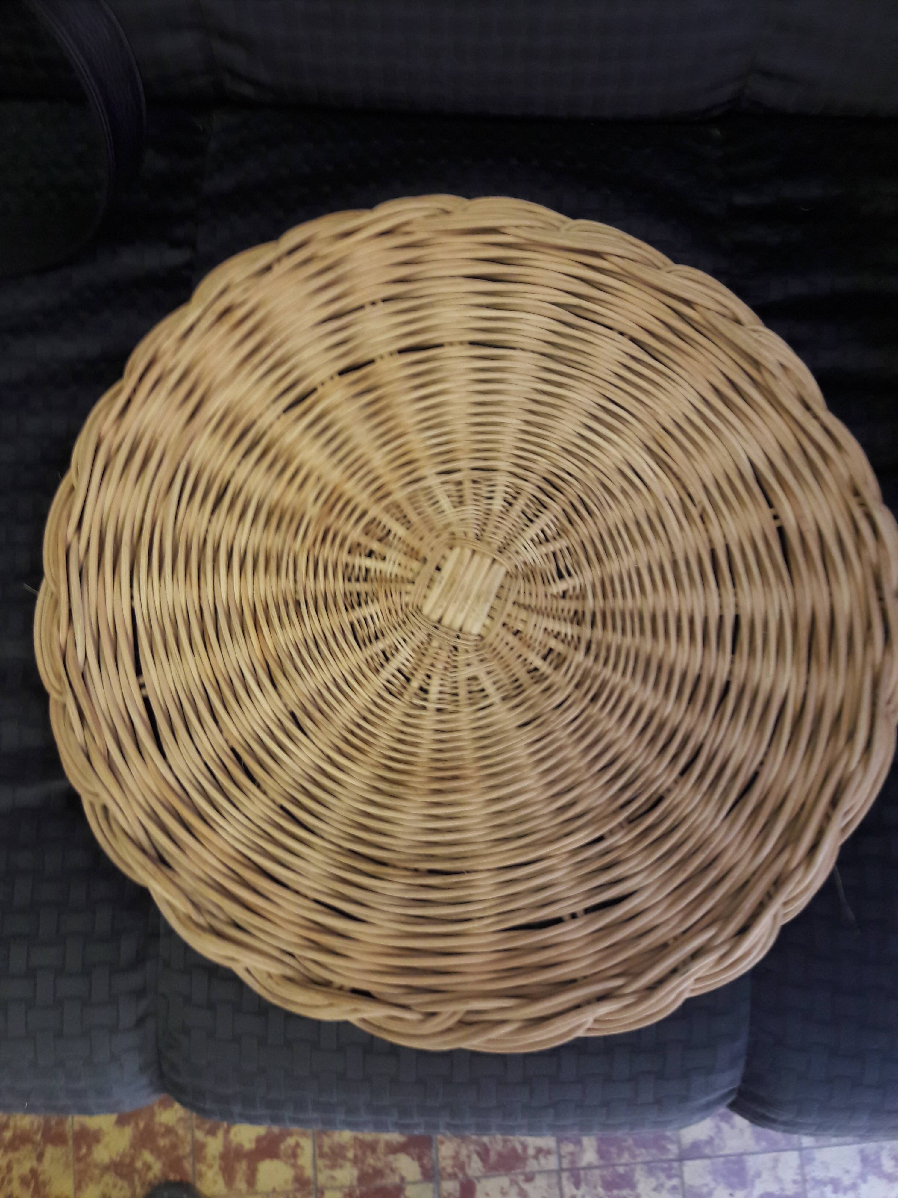 Vintage Wicker tray