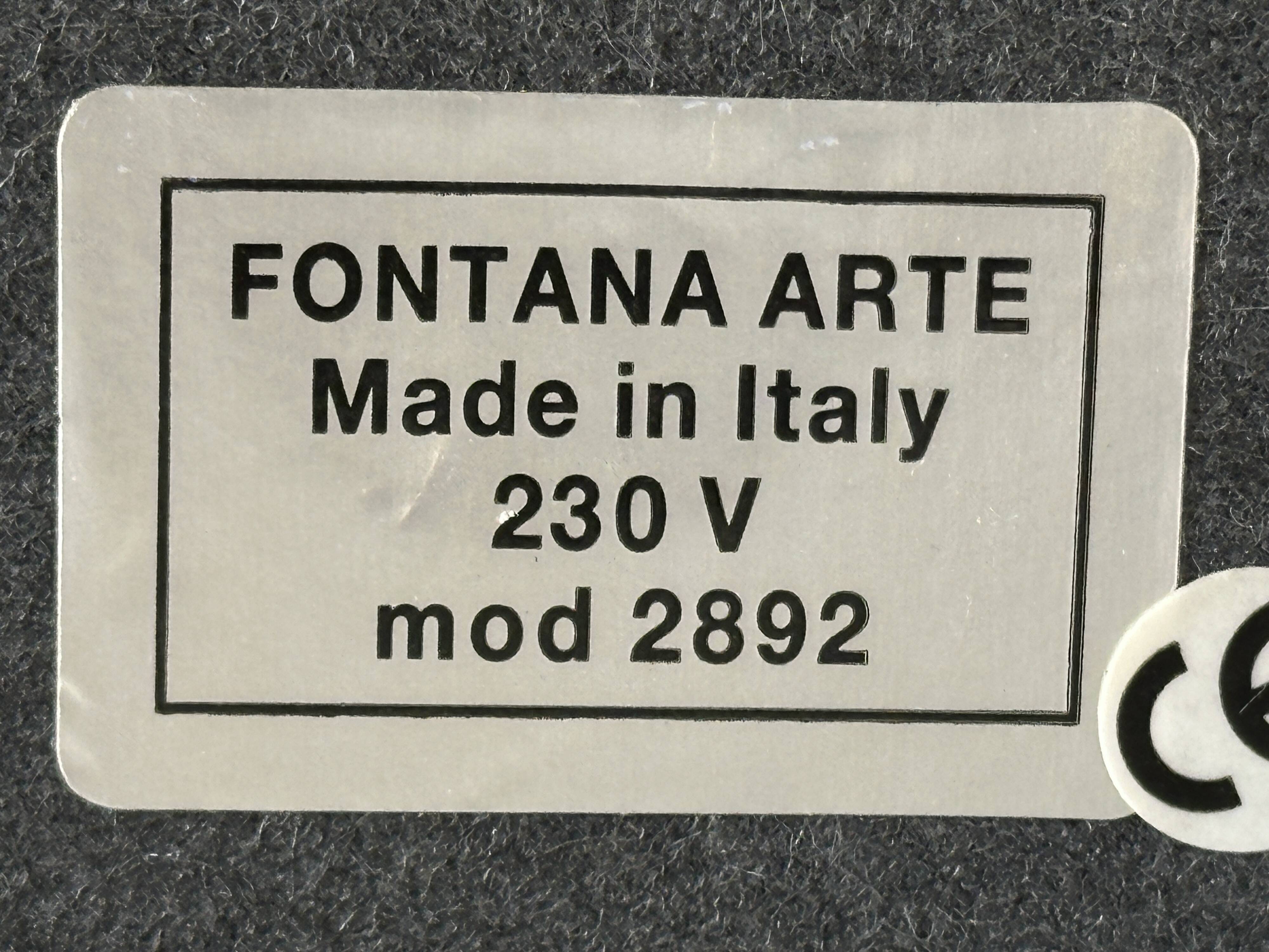 Fontana Arte lamp design Daniella Luppa 90s