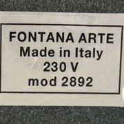 Fontana Arte lamp design Daniella Luppa 90s