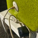 Lampe cubique en plexiglass pour les magasins Dior