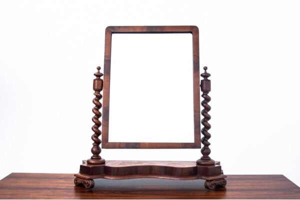 Miroir ancien, France, tournant des XIXe et XXe siècles.