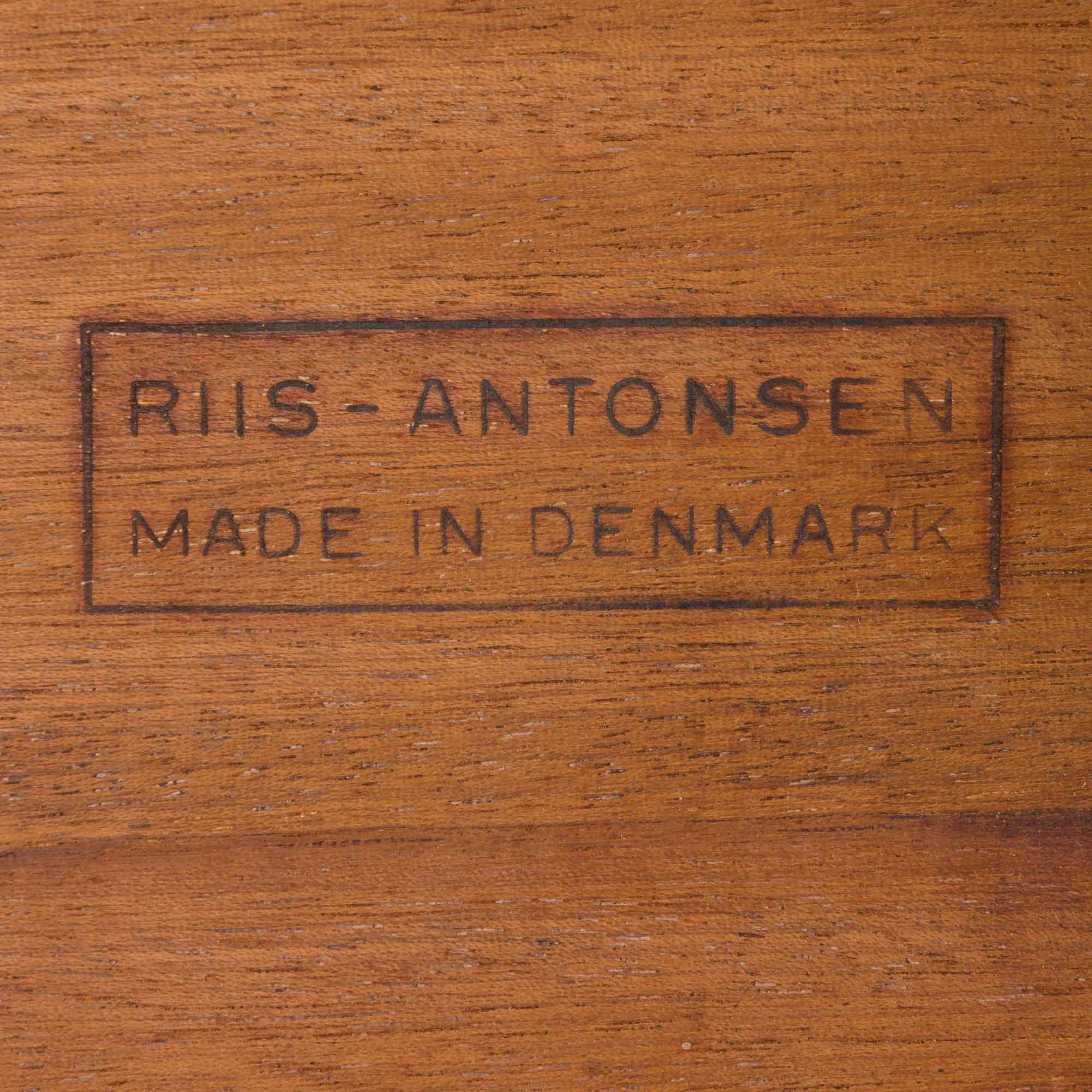 Riis Antonsen desk with 2 drawers, Denmark 1960