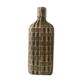 Bouteille tressé en osier