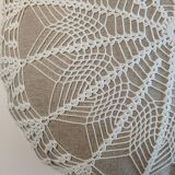 Coussin rond crochet