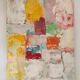 Original painting Abstract art cityscape