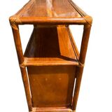 Meuble de rangement en rotin