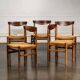 Set of 5 rope chairs