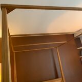Solid teak canopy bed 160x200