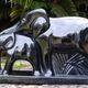 Beautiful Art Deco Lemanceau Elephant Statue, St. Clement Faience Elephant