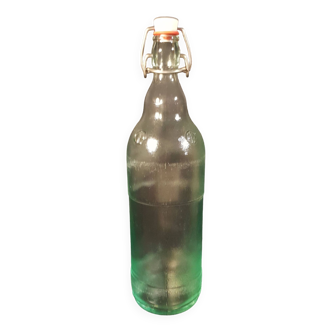 Old glass lemonade bottle