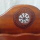 Vintage breton decor wooden mail holder