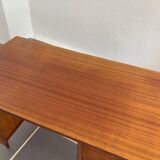 Vintage teak veneer desk 1950