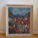 Georges Mathieu Yassef (1943-2024) landscape painting HST