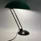 Mid-century green and brass table lamp, Italy 1960s