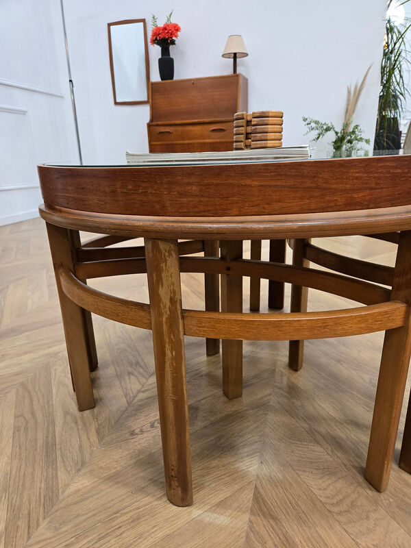 Table basse ronde Trinity par Nathan