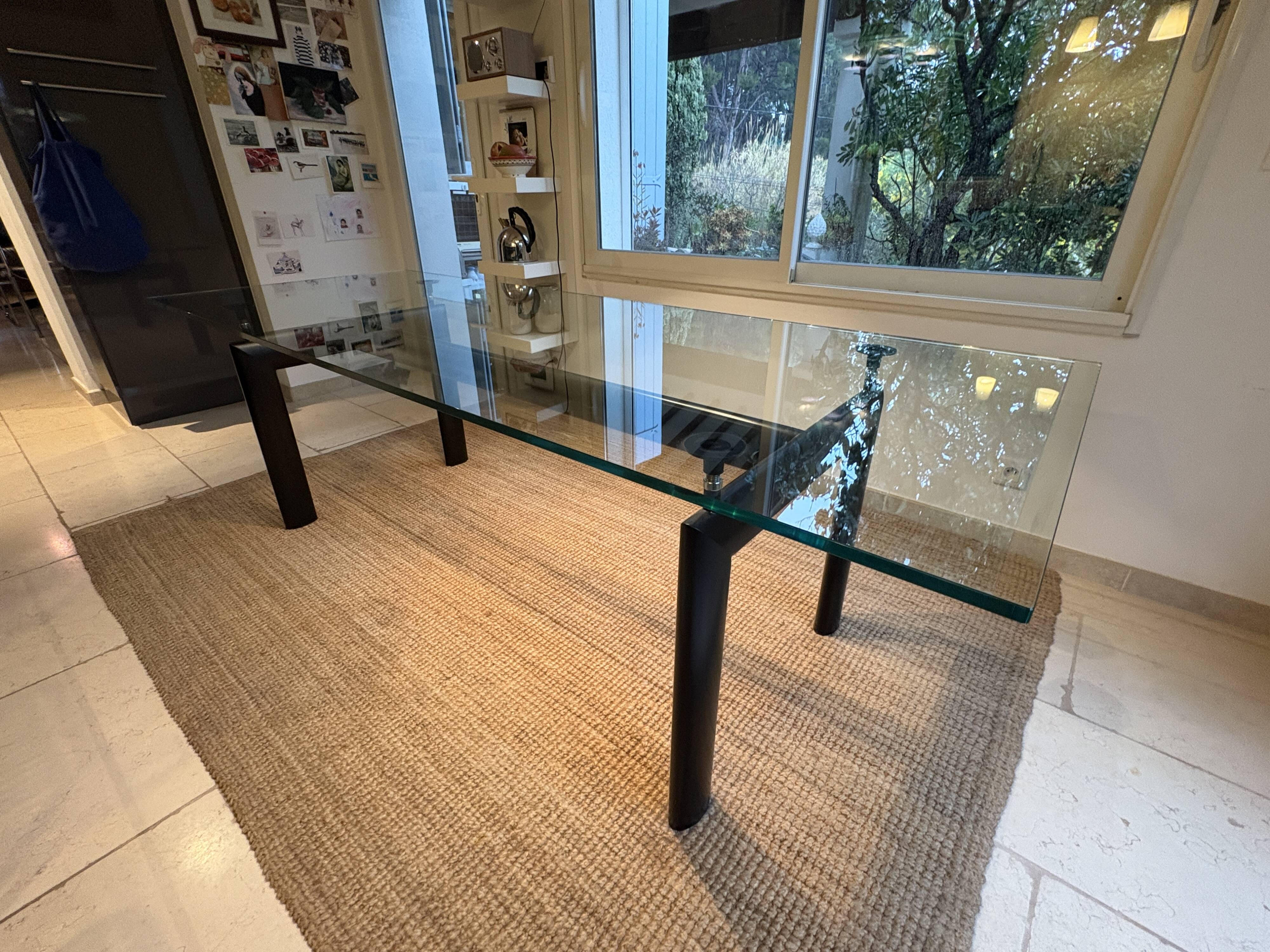 Bauhaus Table LC6 Art Nouveau G1241 by Le Corbusier for Cassina