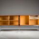 Diamond Point mahogany sideboard by Antoine Philippon & Jacqueline Lecoq for Behr, 1964
