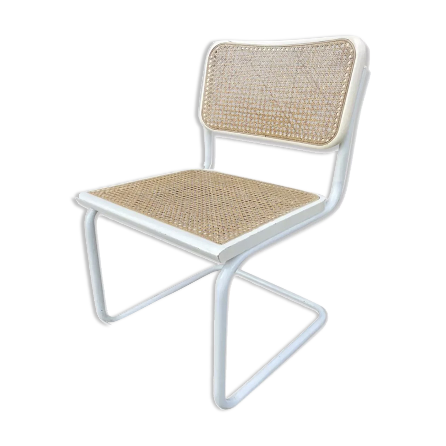 Cesca design chair b32 model in white