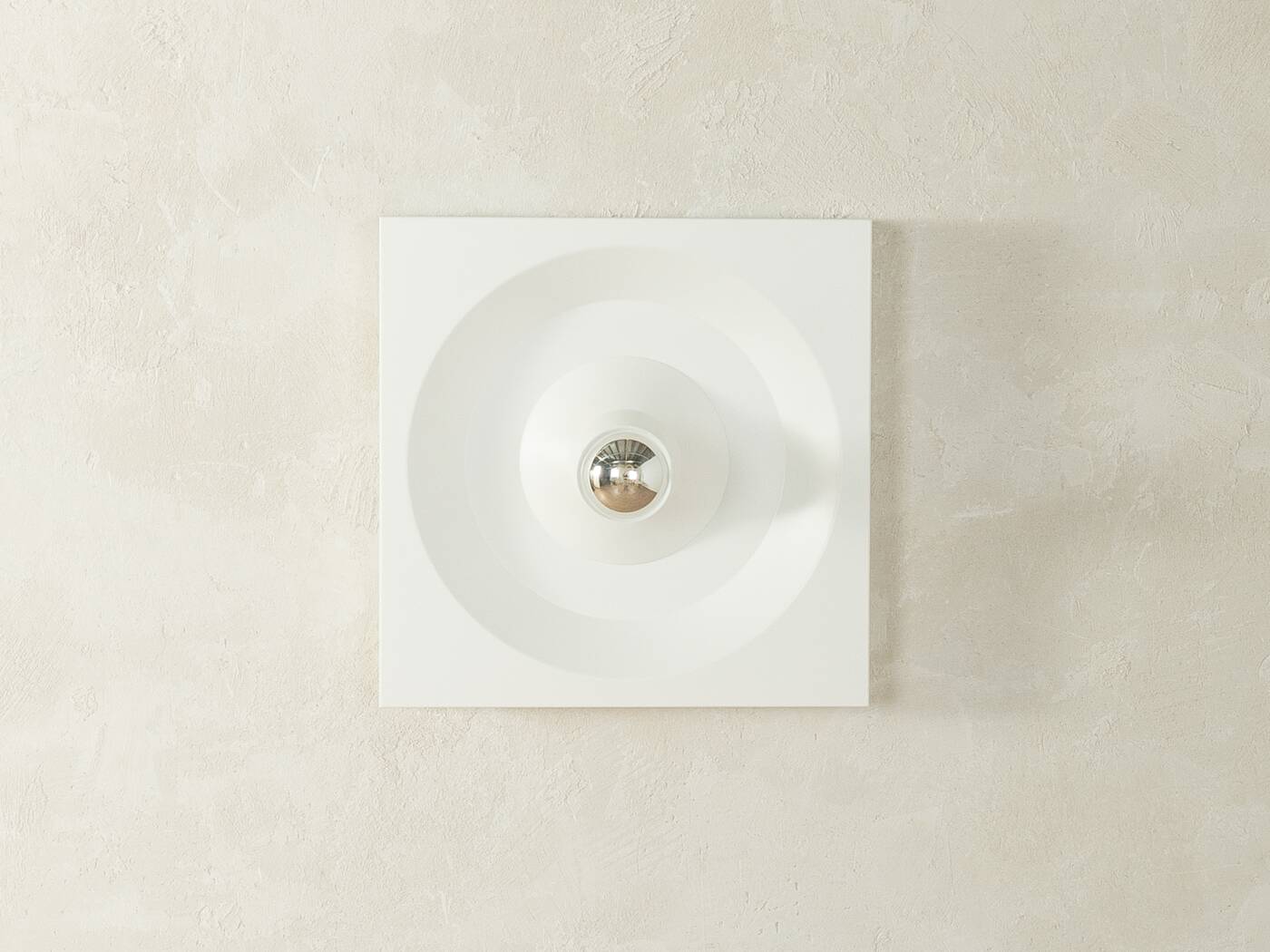 Kaiser Leuchten | Klaus Hempel – Minimalist Space Age wall and ceiling lamp, 1970s