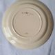 6 dinner plates with Moustiers de Longchamp decor. 1985