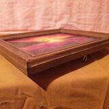 Sunset signed B Deschamps Nicolas Painting