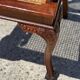 Set of 6 medallion armchairs in turned and carved wood from the late 19th century