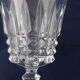 5 crystal liqueur glasses model Tuileries H 9.5 cm