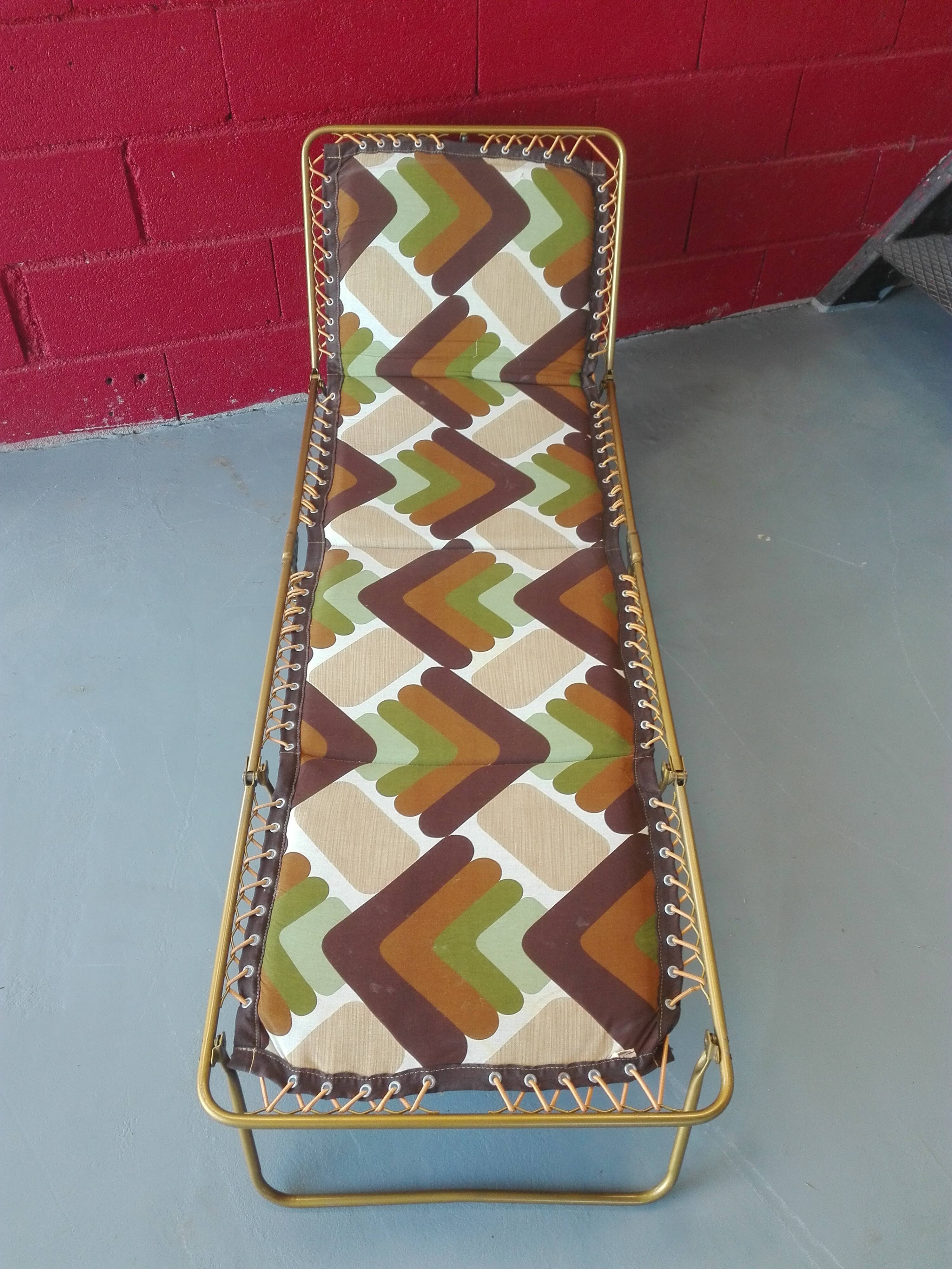 Lafuma vintage sunlounged chair 70