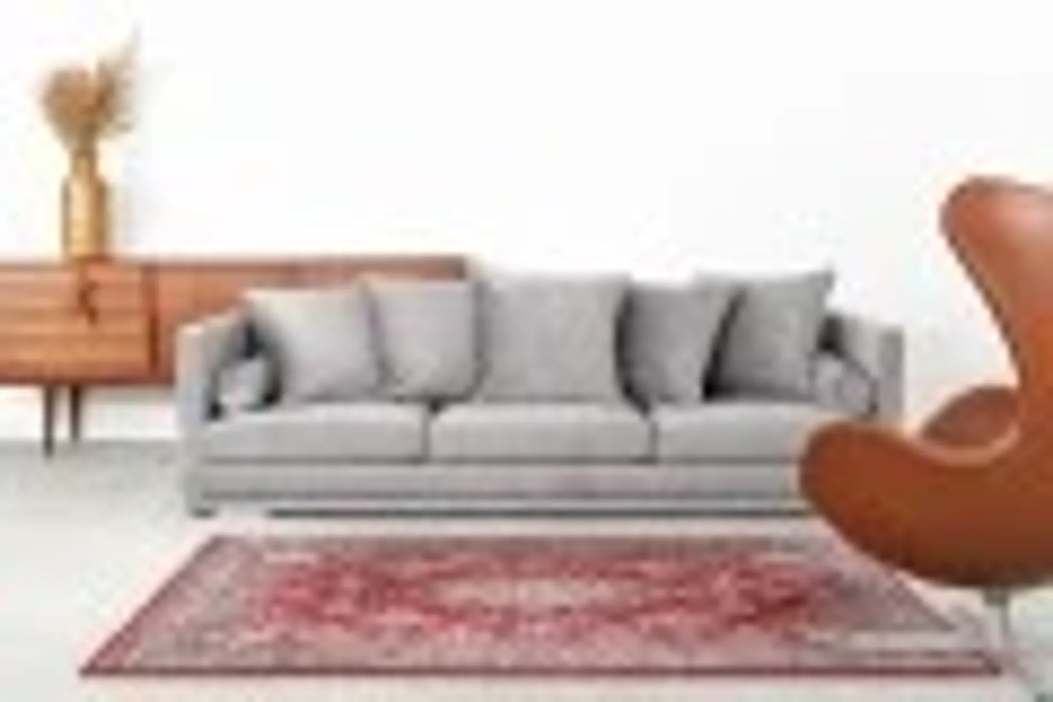 Malmo sofa grey, Scandinavian design
