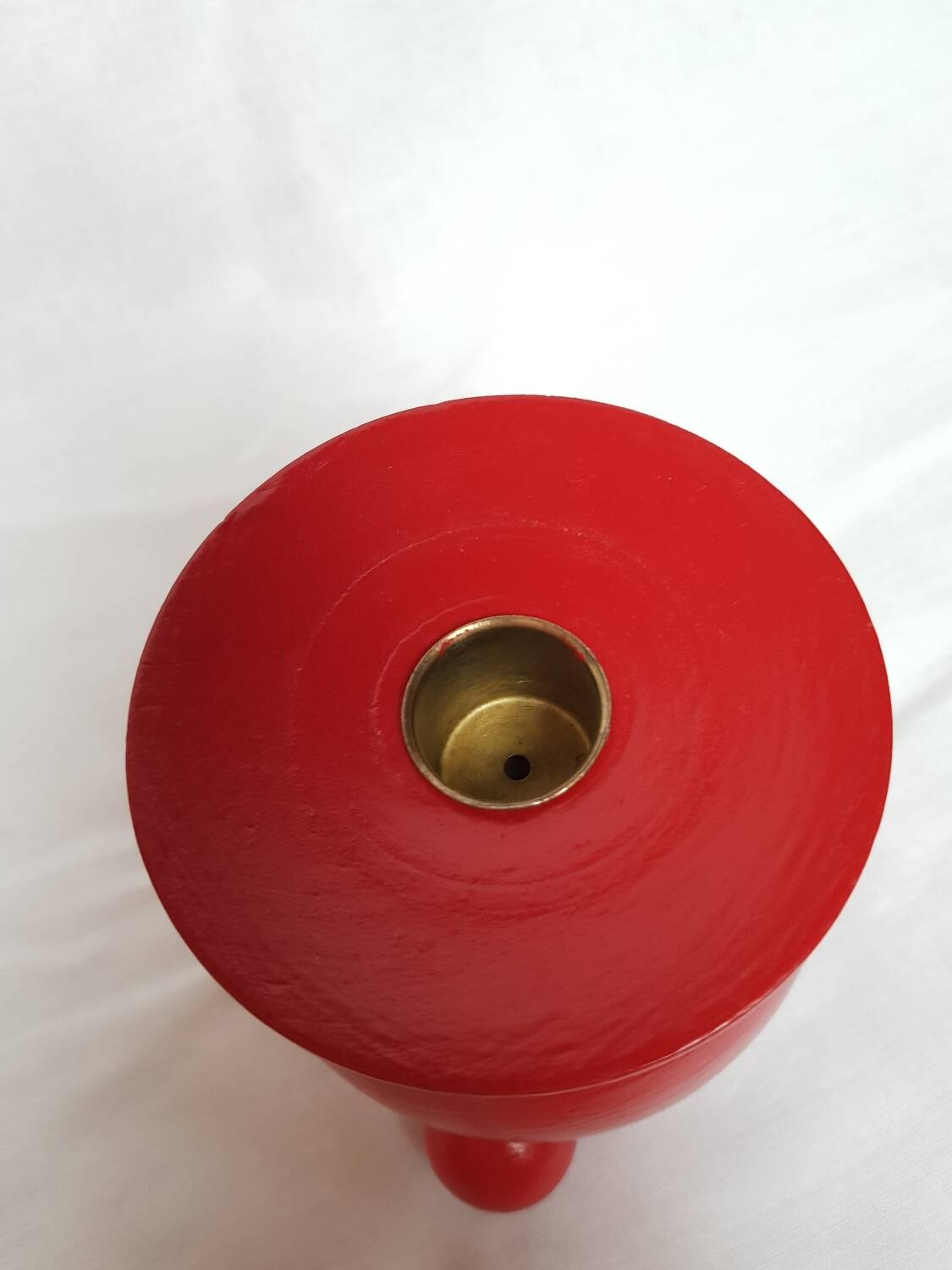 Bougeoir de Noël vintage suédois en bois conçu par Eric Dalmas pour Dala Industries.