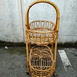 Vintage rattan wheels