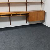 Vintage teak wall unit by HG mobel Denmark
