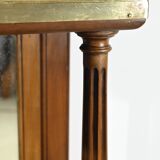 Table console en merisier, style Louis XVI, fin XIXème