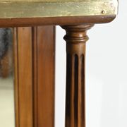 Table console en merisier, style Louis XVI, fin XIXème