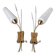 Pair of wall lights from the 1960s