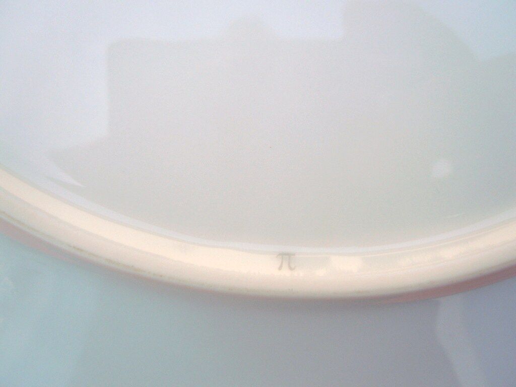Porcelain plate Hermes