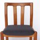 Set of 4 Teak Dining Chairs by Dyrlund, 1960s Danish Mid-Century Modern