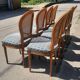 Set of 8 Louis XV style chairs