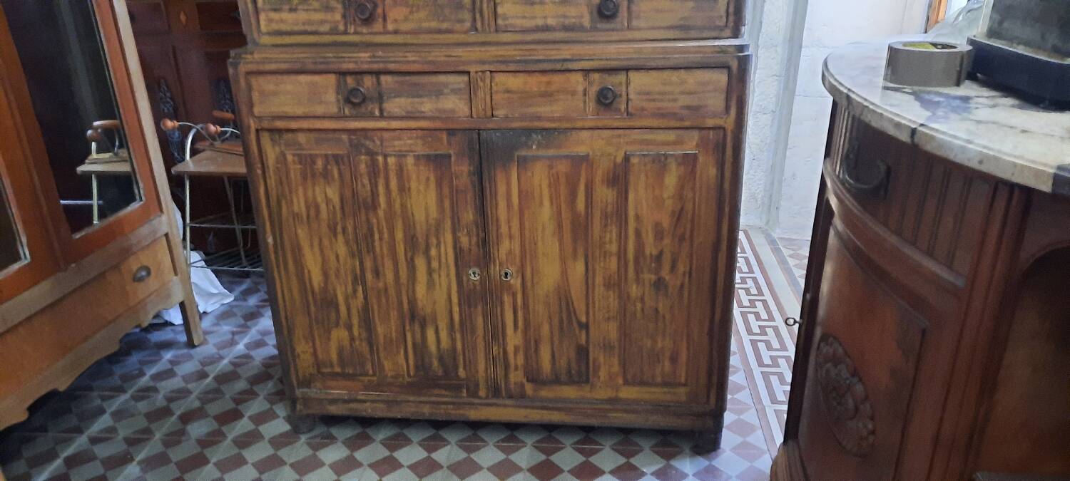 Vintage two-body sideboard